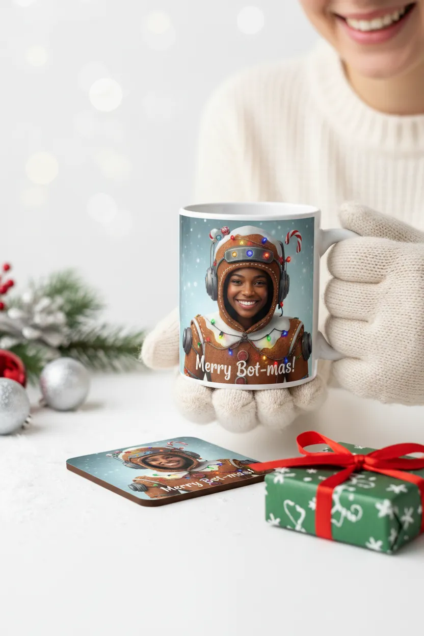 Amigo secreto com foto criativa - Depois