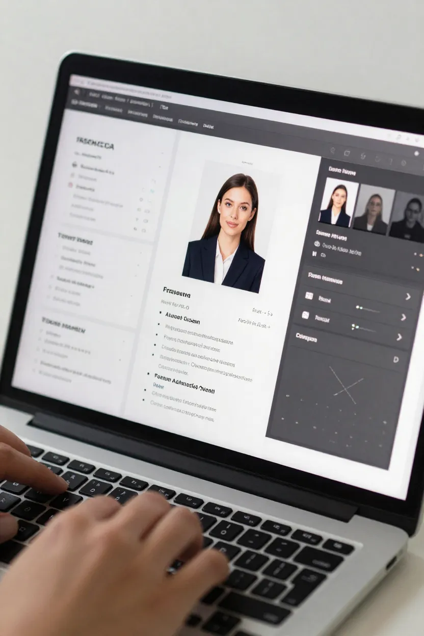 Colocar Foto no Currículo - Depois