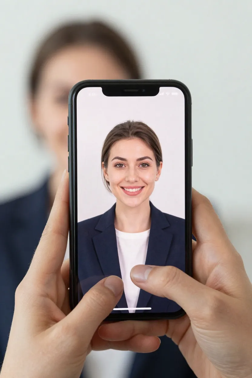 Criar Foto Profissional Online - Depois