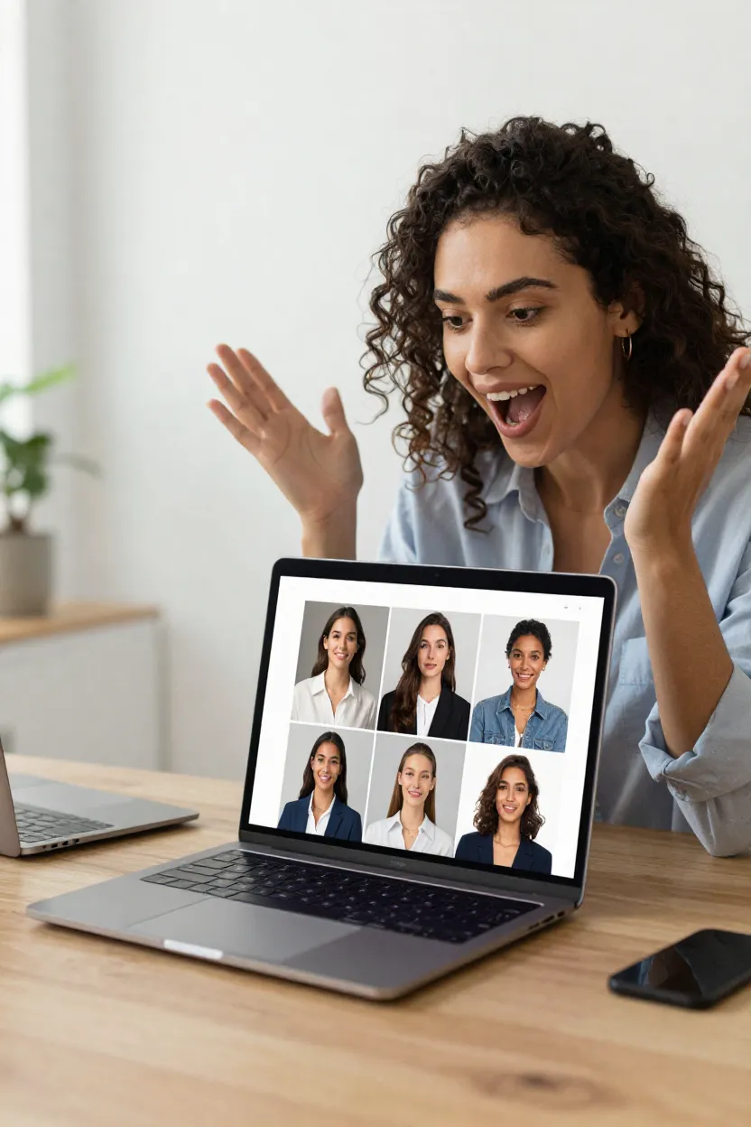 Criar Imagens com IA - Depois