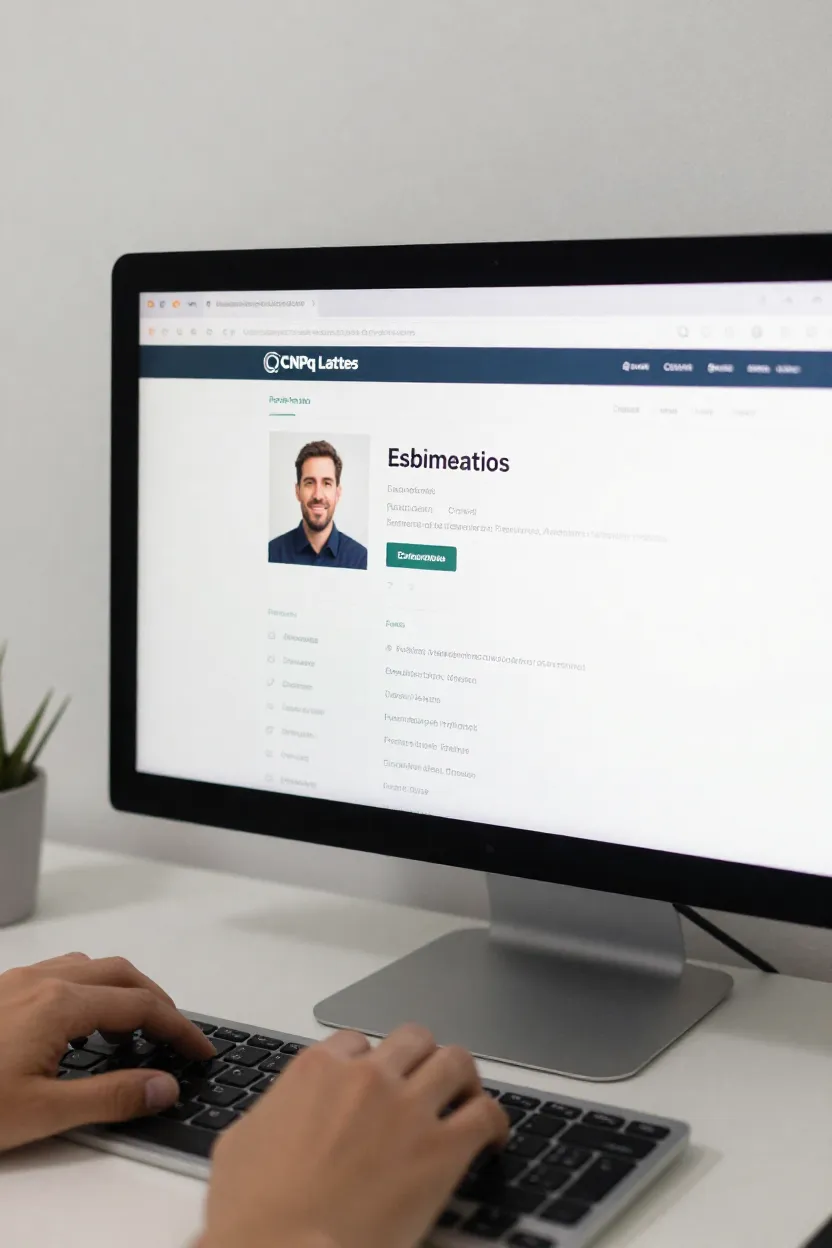 Foto para Currículo Lattes - Depois