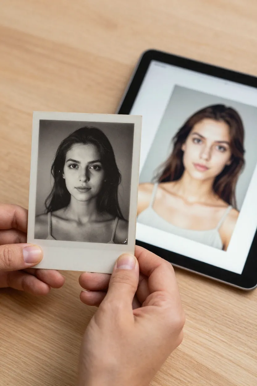 Restaurar Foto Antiga - Depois