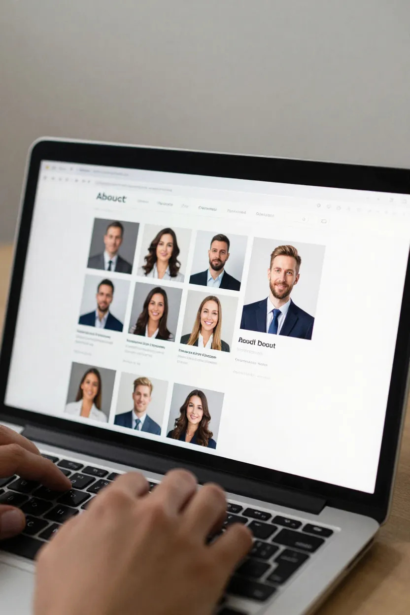 Retrato Corporativo - Depois